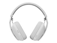 Logitech Zone Vibe 100 - Headset - fuld størrelse - Bluetooth - trådløs - off-white 981-001219