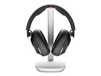 Poly Voyager Surround 85 - Voyager Surround 80 series - headset - fuld størrelse - Bluetooth - trådløs - aktiv støjfjerning - USB-C via Bluetooth adapter - sort - Certified for Microsoft Teams Open Office, UC-certificeret, Certified for Microsoft Teams 8G7T8AA