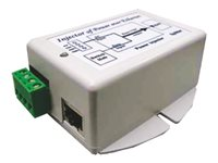 Fluidmesh FM-POE-LOW-48 - Strøminjektor - DC 9 - 32 V - 17 Watt - output-stikforbindelser: 1 FLMESH-HW-ACC-20