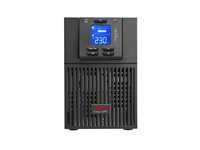 APC Easy UPS On-Line - UPS - tårn - AC 220/230/240 V - 900 Watt - 1000 VA - 1-faset - Blysyre - USB, serial - output-stikforbindelser: 3 - PFC - Europa - sort, RAL 7010 SRV1KI-E
