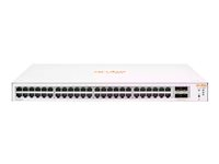 HPE Networking Instant On 1830 48G 4SFP Switch - Switch - smart - 48 x 10/100/1000 + 4 x Gigabit SFP - desktop, monterbar på stativ JL814A#ABB