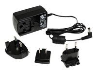 StarTech.com DC Adapter - 12V Adapter - 1.5A - Universal Power Adapter - AC Adapter - DC Power Supply - DC Power Cord - Replacement Adapter (IM12D1500P) - Strømforsyningsadapter - AC 100-240 V - sort - for P/N: IES81GW, ST121HDBTL, ST121HDBTSC, SV231DPDDUA2, SV431DPDDUA2, SV431DPUA2, SVA12M5NA IM12D1500P