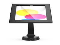 Compulocks Apex - Monteringssæt (mastestativ, indelukke) - for tablet - låsbar - metalramme - sort - disk, vægmonterbar - for Apple 10.9-inch iPad (10. generation); iPad (A16) 333B209APXB