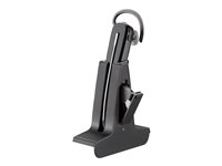 Poly Savi 8245-M Office - Savi 8200 series - headset - DECT - trådløs - USB-A via DECT adapter - sort - Certified for Microsoft Teams 8D3H7AA#ABB