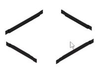 Eaton RA Series - Stativbase/sokkelpyntepaneler - sort RAPK808BU