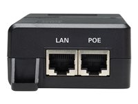 Eaton Tripp Lite Series Gigabit PoE+ Midspan Active Injector - IEEE 802.3at/802.3af, 30W, 1 Port, International Power Cords - Strøminjektor - AC 100-240 V - 30 Watt - output-stikforbindelser: 1 - sort NPOE-30W-1G-INT