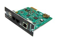 Schneider Electric Network Management Card 3 with Environmental Monitoring - Adapter for fjernadministration - Gigabit Ethernet AP9641X711