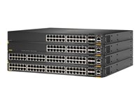 HPE Aruba 6300F - Switch - L3 - Administreret - 48 x 10/100/1000 (PoE+) + 4 x 50 Gigabit Ethernet SFP56 - front til ryg-luftstrøm - monterbar på stativ - PoE+ - TAA-kompatibel JL665A#ABB