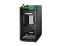 Schneider Electric Easy Micro Data Center - Rack kabinet - baseindelukkekonfig. - 24U EMDC24U3KP2V