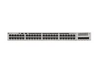Cisco Catalyst 9200 - Network Essentials - switch - L3 - 48 x 10/100/1000 (PoE+) - monterbar på stativ - PoE+ C9200-48PL-E