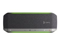 Poly Sync 40-M - Smart højttalertelefon - Bluetooth - trådløs, kablet - USB-A, USB-C - sølv - Certified for Microsoft Teams, Zoom Certified 77P35AA