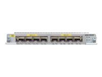Cisco Interface Module - Ekspansionsmodul - 10 Gigabit SFP+ x 8 - for ASR 901, 901 10G, 902, 903 A900-IMA8Z=
