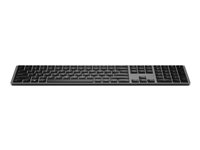HP Dual Mode 975 - Tastatur - bagbelyst - trådløs - Bluetooth - Pan Nordic - for ProBook 445 G9, 455 G9; ZBook Power G9, Studio G9; ZBook Firefly 14 G9; ZBook Fury 16 G9 3Z726AA#UUW