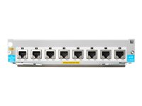 HPE - Ekspansionsmodul - 1/2.5/5/10GBase-T (PoE+) x 8 - for HPE Aruba 5406R, 5406R 16, 5406R 44, 5406R 8-port, 5406R zl2 J9995A