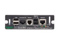 APC Network Management Card 2 - Adapter for fjernadministration - SmartSlot - 10/100 Ethernet - sort - for Galaxy 5500 G5K9635CH