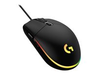 Logitech Gaming Mouse G203 LIGHTSYNC - Mus - optisk - 6 knapper - kablet - USB - sort 910-005796