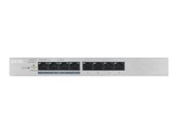 Zyxel GS1200-8HP v2 - Switch - Administreret - 4 x 10/100/1000 + 4 x 10/100/1000 (PoE+) - desktop - PoE+ (60 W) GS1200-8HPV2-EU0101F