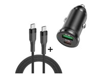 Insmat MOBIS Series - Bilstrømsadapter - 30 Watt - 3 A (24 pin USB-C) 520-9720