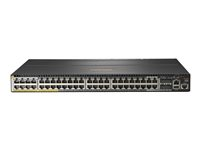 HPE Aruba 2930M 40G 8 HPE Smart Rate PoE Class 6 1-slot Switch - Switch - L3 - Administreret - 36 x 10/100/1000 + 4 x combo Gigabit SFP + 8 x 1/2.5/5/10GBase-T (PoE Class 6) - monterbar på stativ - PoE Class 6 (1440 W) R0M67A