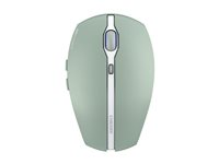 CHERRY GENTIX BT - Mus - optisk - 7 knapper - trådløs - Bluetooth 4.0 - agavegrøn JW-7500-18