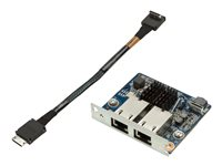 HP Z Dual Port Module - Netværksadapter - 10Gb Ethernet x 2 - for Workstation Z6 G4, Z8 G4 1QL49AA
