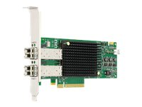 Avago LPe32002 - Vært bus adapter - PCIe 3.0 x8 lavprofil - 32Gb Fibre Channel x 2 LPE32002-M2