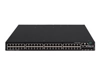 HPE FlexNetwork 5520 48G 4SFP+ HI 1-slot Switch - Switch - L3 - Administreret - 48 x 10/100/1000 + 4 x 1 Gigabit / 10 Gigabit SFP+ - side til ryg-luftstrøm - monterbar på stativ - CTO R8M26A