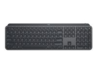 Logitech MX Keys Combo for Business - Sæt med mus og tastatur - bagbelyst - trådløs - Bluetooth LE - QWERTY - Pan Nordic - grafit 920-010931