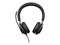 Jabra Evolve2 40 SE MS Stereo - Headset - på øret - kablet - USB-A - støjisolerende - Certified for Microsoft Teams 24189-999-999