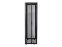 APC NetShelter SX Deep Enclosure Without Sides - Rack kabinet - sort - 48U - 19" AR3107X609