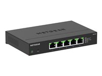 NETGEAR 300 Series Plus - Switch - multi-gigabit - Administreret - 5 x 100/1000/2.5G - desktop, væg-monterbar MS305E-100EUS