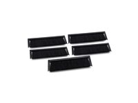 APC NetShelter SX - Rack loft børste strip - sort - for P/N: SMX1000CUS, SMX1500RM2UCNCUS, SMX1500RM2UCUS, SMX2KR2UX145, SMX3KR2UNCX145, SMX750CUS AR7714