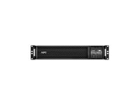 APC Smart-UPS SRT 2200VA RM - UPS (stativ-monterbar / ekstern) - AC 220/230/240 V - 1980 Watt - 2200 VA - Blysyre - RS-232, USB - output-stikforbindelser: 10 - 2U - sort - for P/N: AR4018SPX432, AR4024SP, AR4024SPX429, AR4024SPX431, AR4024SPX432, NBWL0356A SRT2200RMXLI