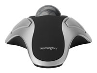 Kensington Orbit Optical Trackball - Styrebold - højre- og venstrehåndet - optisk - 2 knapper - kablet - USB - sølv 64327EU