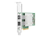 Intel E810-XXVDA2 - Netværksadapter - PCIe 4.0 x8 - 25 Gigabit SFP28 x 2 - for Edgeline e920; ProLiant DL20 Gen10, DL325 Gen10, DL360 Gen10, DL380 Gen10, ML30 Gen10 P08443-B21