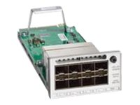 Cisco Catalyst 9300 Series Network Module - Ekspansionsmodul - 10 Gigabit SFP+ x 8 - for Catalyst 9300 C9300-NM-8X=