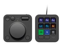 Logitech Master Series MX Creative Console - Keypad and dialpad set - bagbelyst - USB-C - grafit 920-012931