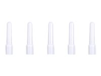 Cisco Meraki MA-ANT-3-A5 - Antenne - dipol - 3,8 dBi (til 2,4 GHz), 5,5 dBi (til 5 GHz) - omni-directional - indendørs (pakke med 5) - for Cisco Meraki MR42E MA-ANT-3-A5