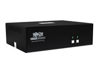Tripp Lite Secure KVM Switch, 2-Port, Dual Head, DisplayPort to DisplayPort, 4K, NIAP PP4.0, Audio, CAC, TAA - KVM / audio-switch - 2 x KVM / audio / USB - 1 lokalbruger - desktop - TAA-kompatibel - for P/N: P783-006-DP, P783-006-DPU, P783-010-DP, UR022-001, UR030-006 B002-DP2AC2-N4