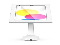 Compulocks Apex - Stativ - eksponeret front/bagsidekamera og sensorer - for tablet - metal - hvid - skrivebord - for Apple 10.9-inch iPad (10. generation); iPad (A16) 333W209APXW