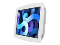 Compulocks iPad Air 10.9" Space Enclosure Wall Mount - Komponenter til montering (indelukke) - for tablet - låsbar - hvid - skærmstørrelse: 10.9" - standermonterbar - for Apple 10.9-inch iPad Air (4. generation, 5. generation) 109IPDSW