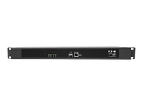 Eaton Tripp Lite Series 16-Port Serial Console Server, USB Ports (2) - Dual GbE NIC, 4 Gb Flash, Desktop/1U Rack, TAA - Konsol server - 16 porte - 1GbE, RS-232 - 1U - TAA-kompatibel B097-016