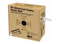 Multibrackets M Universal Cable Sock Roll 40 mm x 50 m - Kabelorganisator - hvid 7350022732490