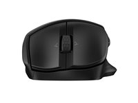 HP 685 Comfort - Mus - dobbelt funktion - 7 knapper - trådløs - Bluetooth - trådløs modtager (USB) - sort - Smart Buy 8T6M0UT