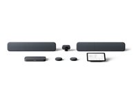 Lenovo Google Meet Series One - Gen 3 - Large Room Kit - videokonferencepakke - med 3 års Lenovo Premier Support - brunsort 21N60002MS