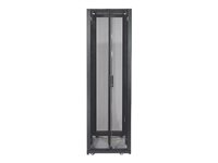 APC NetShelter SX Deep Enclosure Without Doors - Rack - sort - 42U - 19" - TAA-kompatibel AR3100X610
