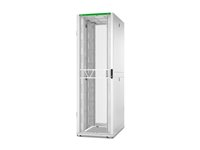 APC NetShelter SX Gen 2 - Rack kabinet - 2436 H x 750W x 1200D mm, med sider - gulvstående - hvid - 52U - 19" - TAA-kompatibel AR3358W2