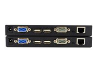 StarTech.com Long Range 1000 ft USB VGA KVM Over CAT5/5e CAT6 UTP Extender - KVM Console Over Ethernet for multiple servers/PC's IT Grade (SV565UTPUL) - KVM-forlænger - over CAT 5/5e - op til 300 m - for P/N: IM12D1500P, SV1631DUSBUK, SV831DUSBUK, SVA12M2NEUA, SVA12M5NA, SVECONUS15, SVECONUS6 SV565UTPUL