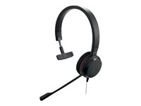 Jabra Evolve 20SE UC mono - Headset - på øret - kablet - USB-C, USB-A - støjisolerende - Certified for Microsoft Teams 4993-823-369