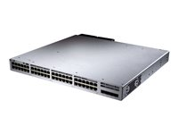 Cisco Catalyst 9300L - Network Essentials - switch - L3 - Administreret - 48 x 10/100/1000 (UPOE) + 4 x 10 Gigabit SFP+ (uplink) - monterbar på stativ - UPOE (675 W) - med 10 års Network Essentials C9300L-48UXG4X-10E